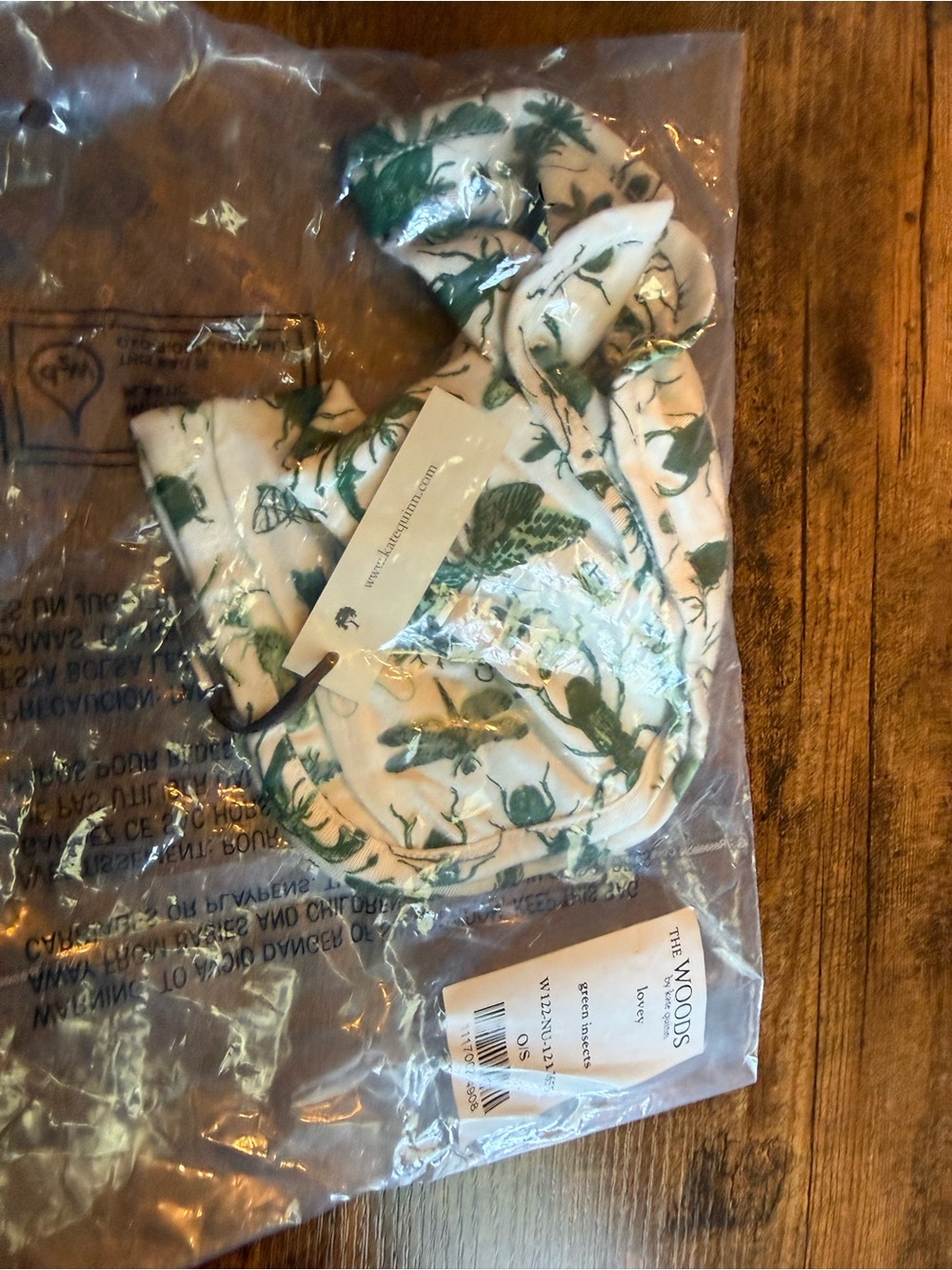 Kate Quinn The Woods Green Insects Lovey OS NWT